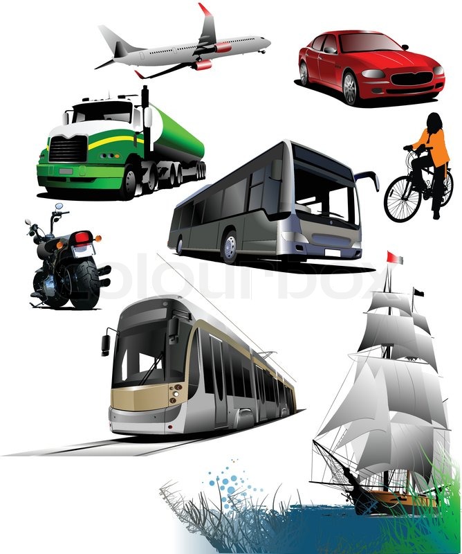 All Kinds Of Transport Vector Stock Vector Colourbox 668x800 All Kinds Of Transport Vector Stock Vector Colourbox