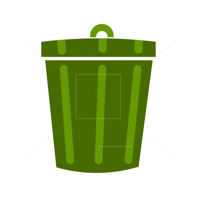 650x650 Trash Bin Vector Free Vectors, Illustrations, Graphics, Clipart, Png