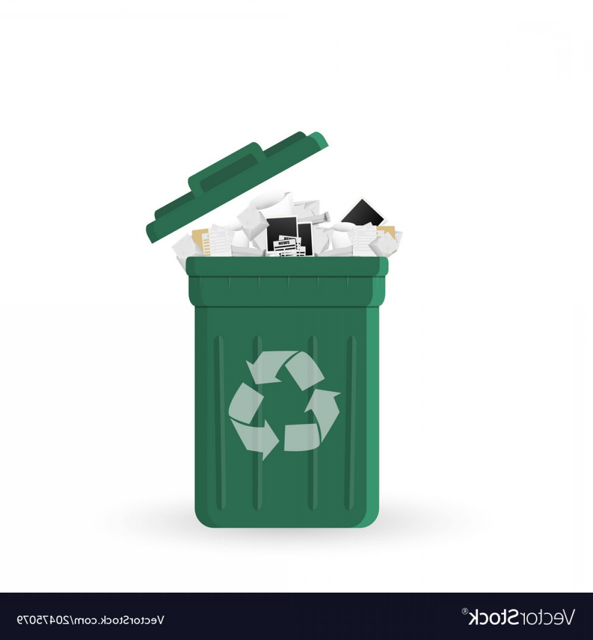 1200x1296 Cartoon Office Trash Recycle Bin For Garbage Bin Vector Sarahgardan