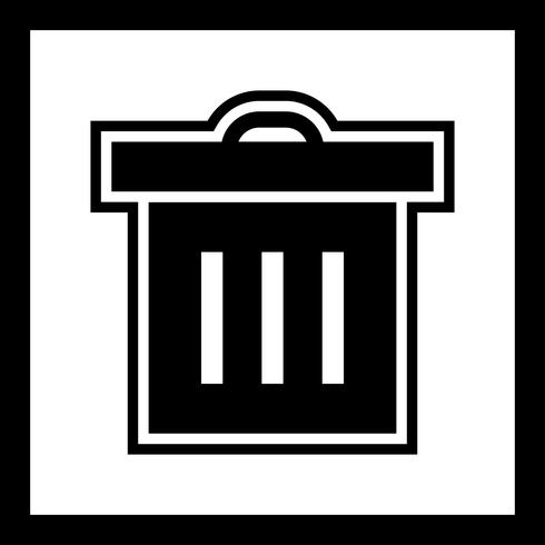 490x490 Trash Icon Design