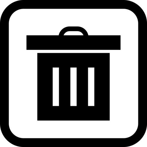 490x490 Trash Icon Design