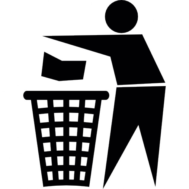 626x626 Trash Icon Vector