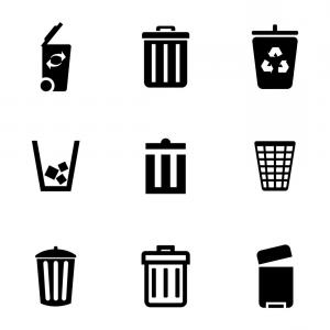 300x300 Trash Icon Vector Trash Can Icon Delete Icon Vector F Cultracing