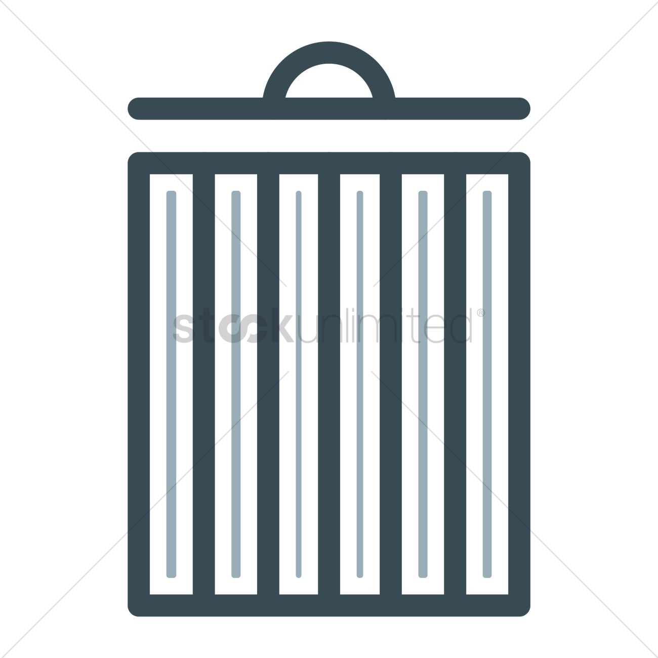 1300x1300 Trash Icon Vector Image