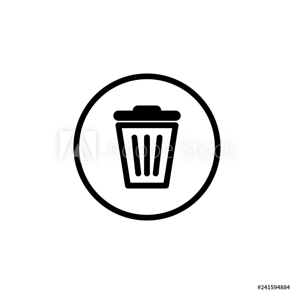 Trash Icon Vector at Vectorified.com | Collection of Trash Icon Vector ...