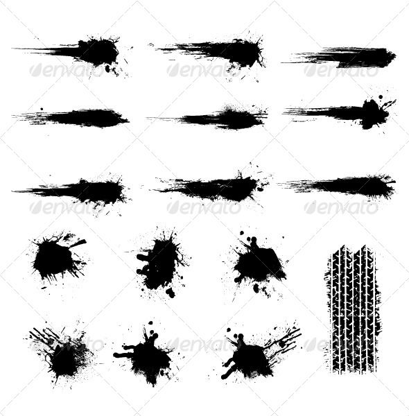 Grunge Element Font Design Painting Tattoo, Trash Polka, Grunge 590x600 Grunge Element Font Design Painting Tattoo, Trash Polka, Grunge
