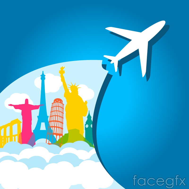 800x800 Creative Travel Background Vector Over Millions Vectors, Stock