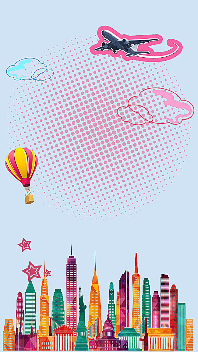 650x1155 Italy Travel Background Art Vector Free Download