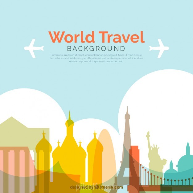 Travel Background Vector at Vectorified.com | Collection of Travel ...