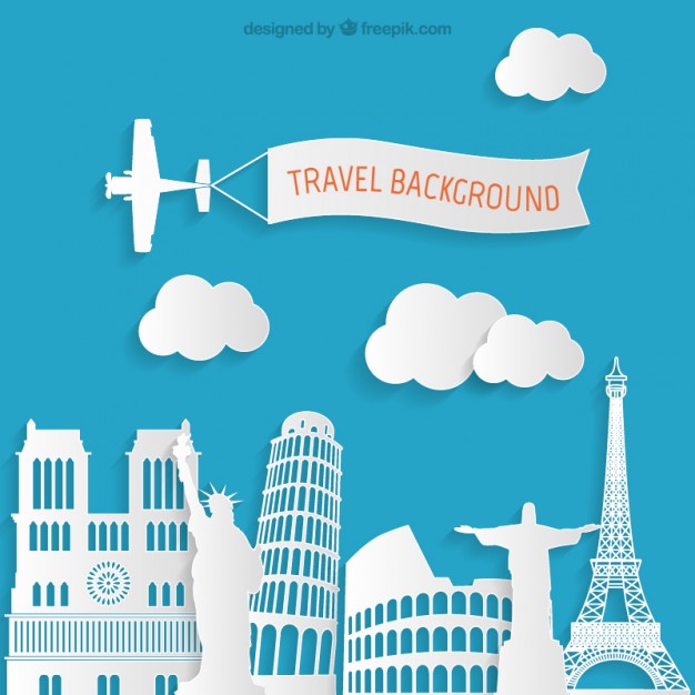 626x626 Travel Background Vector Free Download