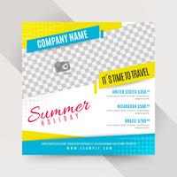 200x200 Travel Banner Free Vector Art