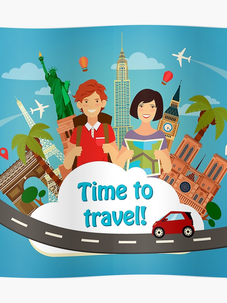 750x1000 Let's Go Travel Travel Banner Travel Industry Famous World