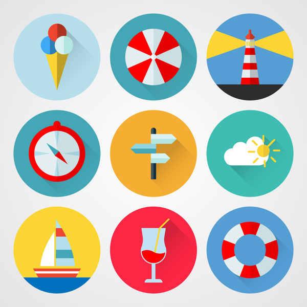 600x600 Travel Icons Free Vector In Encapsulated Postscript
