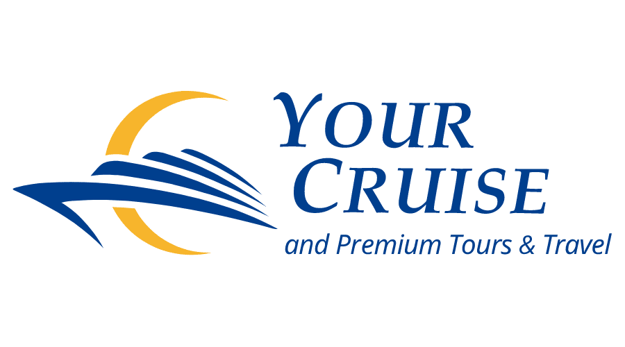 900x500 Your Cruise And Premium Tours Travel Logo Vector