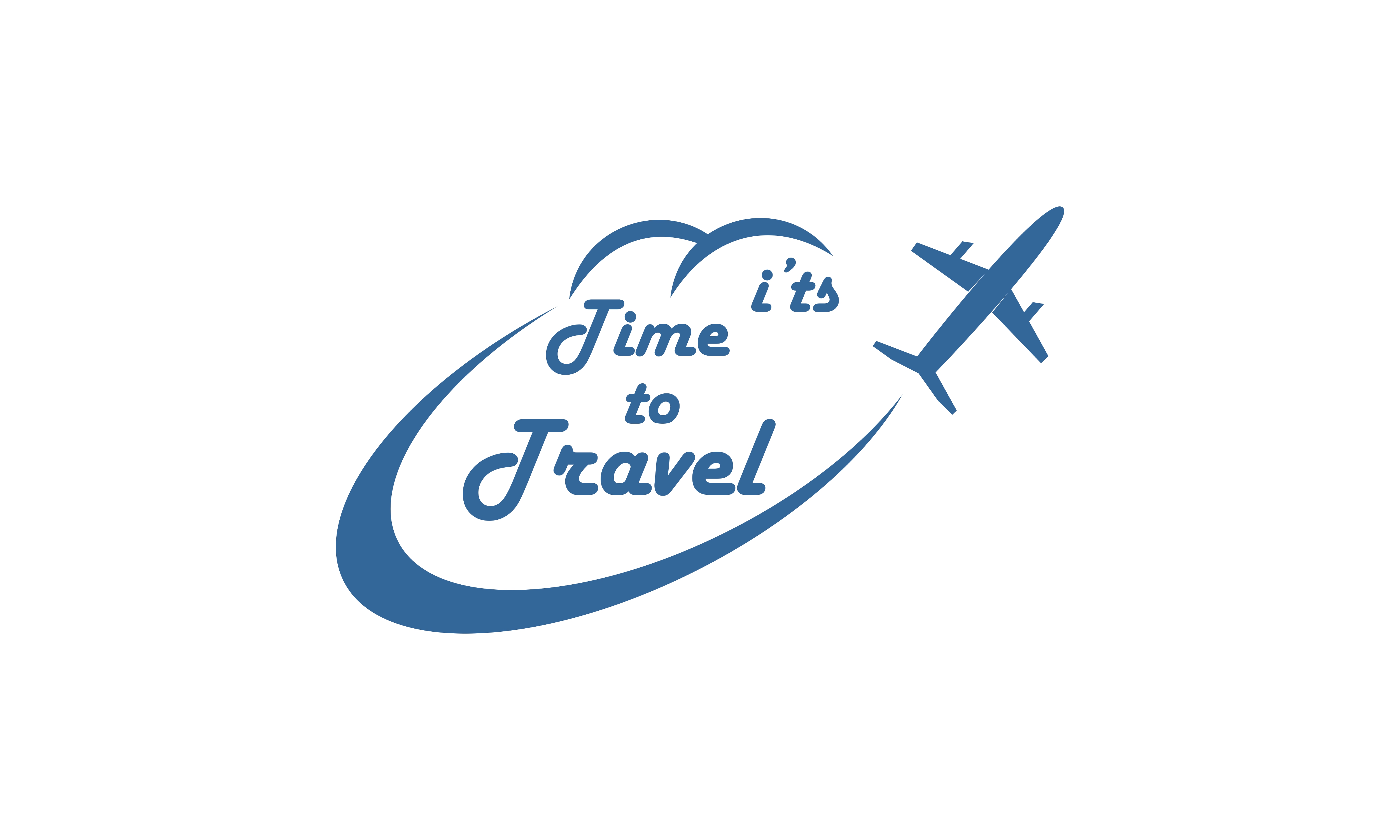5000x3000 Plane, Travel, Vacation Logo Vector Graphic