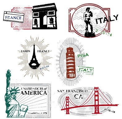 Travel Stamp Vector at Vectorified.com | Collection of Travel Stamp