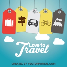 230x230 Vintage Travel Stickers Clipart Free Vectors Downloads Found