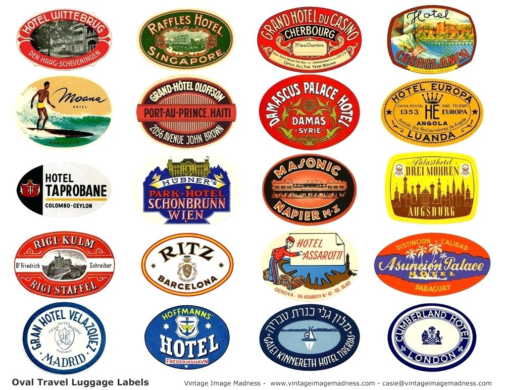 1000x773 Vintage Travel Stickers