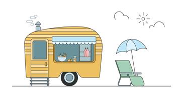 360x200 Camper Free Vector Art