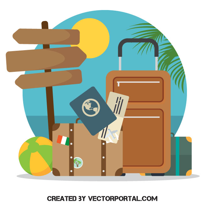 travel vector free download