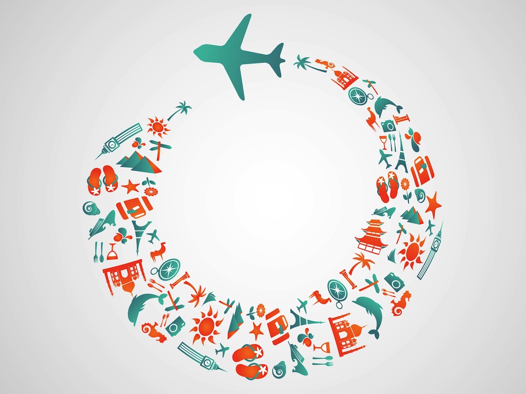 1024x768 Travel Graphics Vector Art Graphics