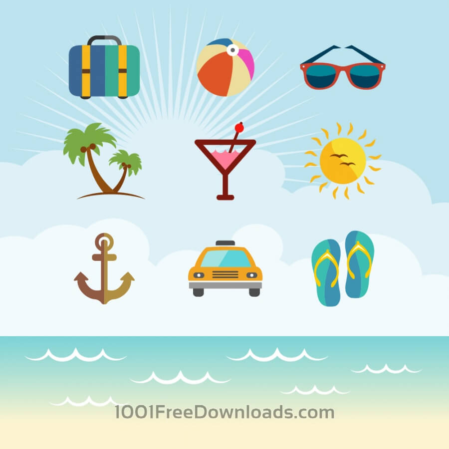 900x900 Free Vectors Travel Vector Icon Set Icons