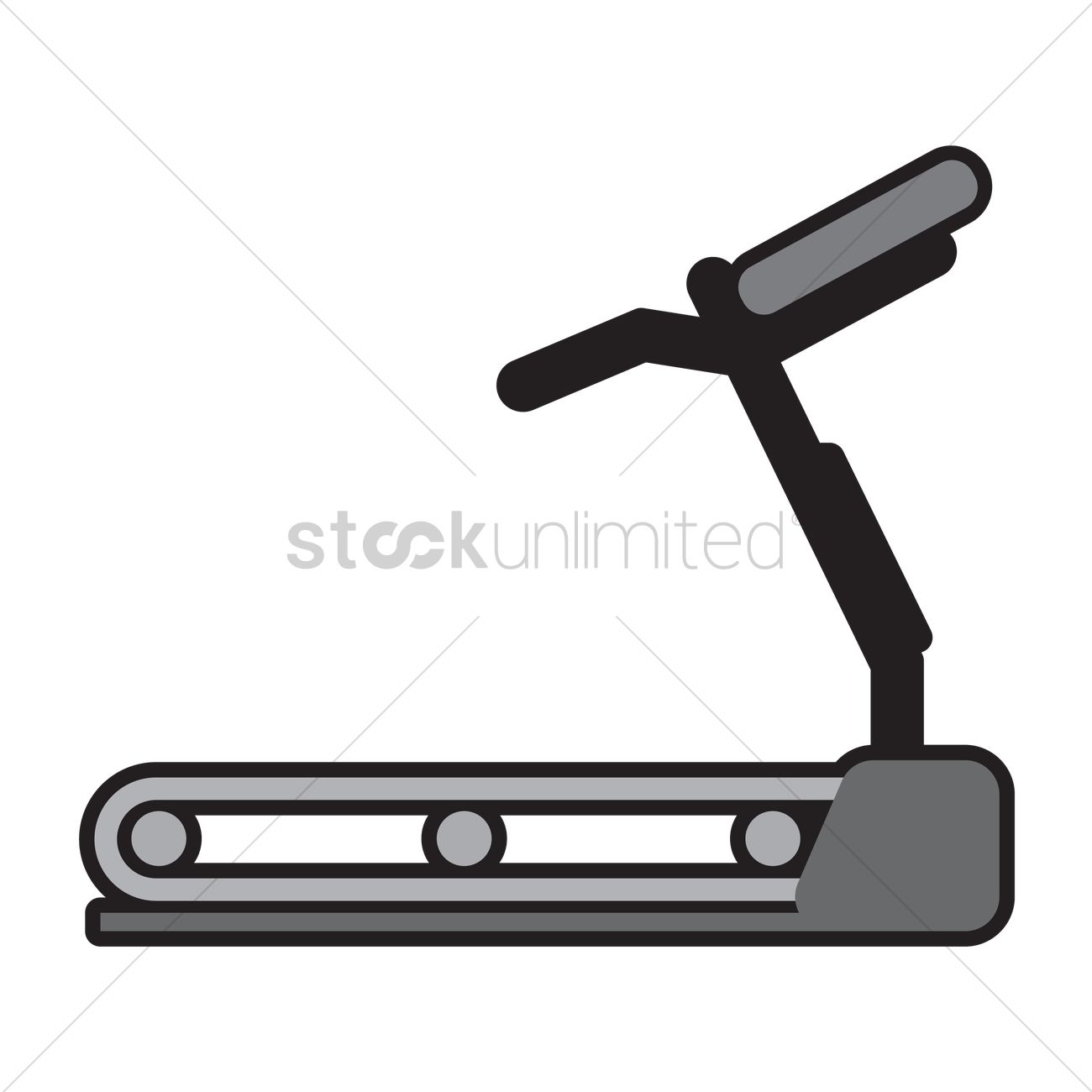 1300x1300 Free Treadmill Vector Image