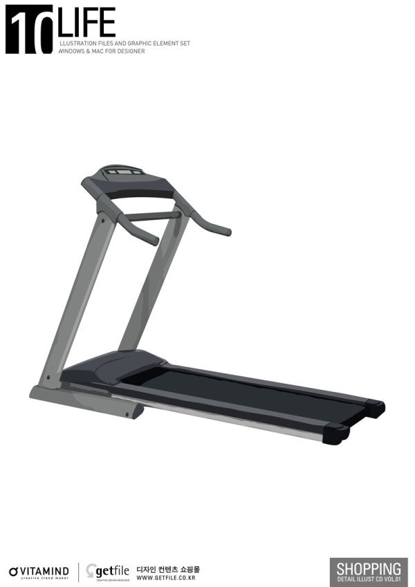 600x849 Treadmill Vector Material My Free Photoshop World