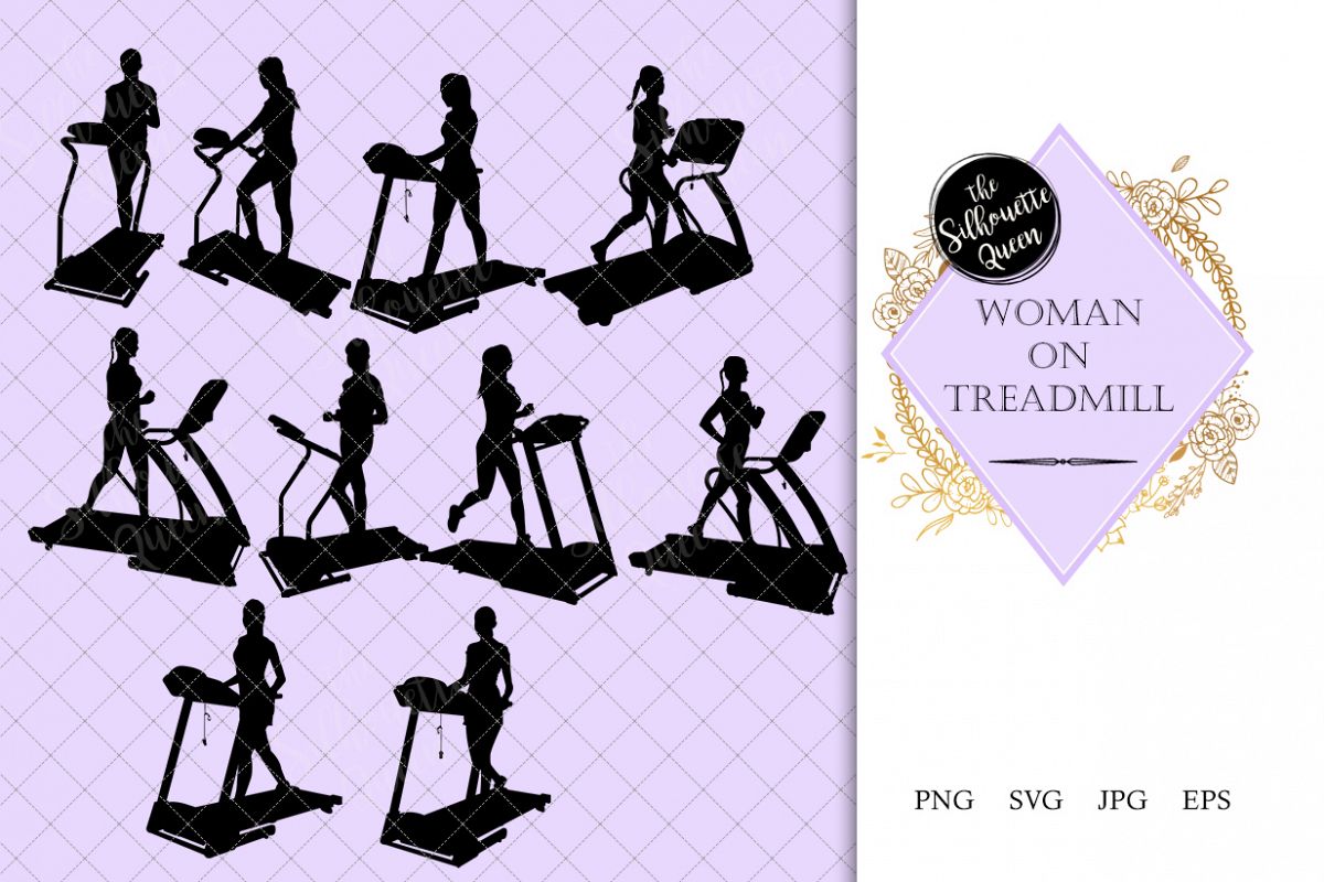 1200x800 Woman On Treadmill Silhouette Fitness
