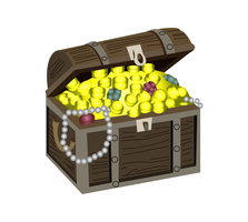 223x200 Treasure Chest Free Vector Art
