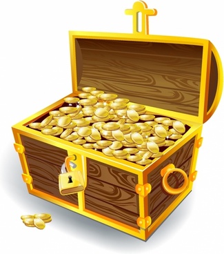 Treasure Box Vector at Vectorified.com | Collection of Treasure Box ...