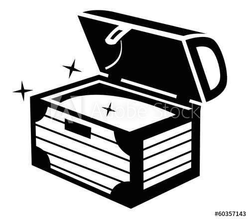 500x439 Treasure Chest Icon
