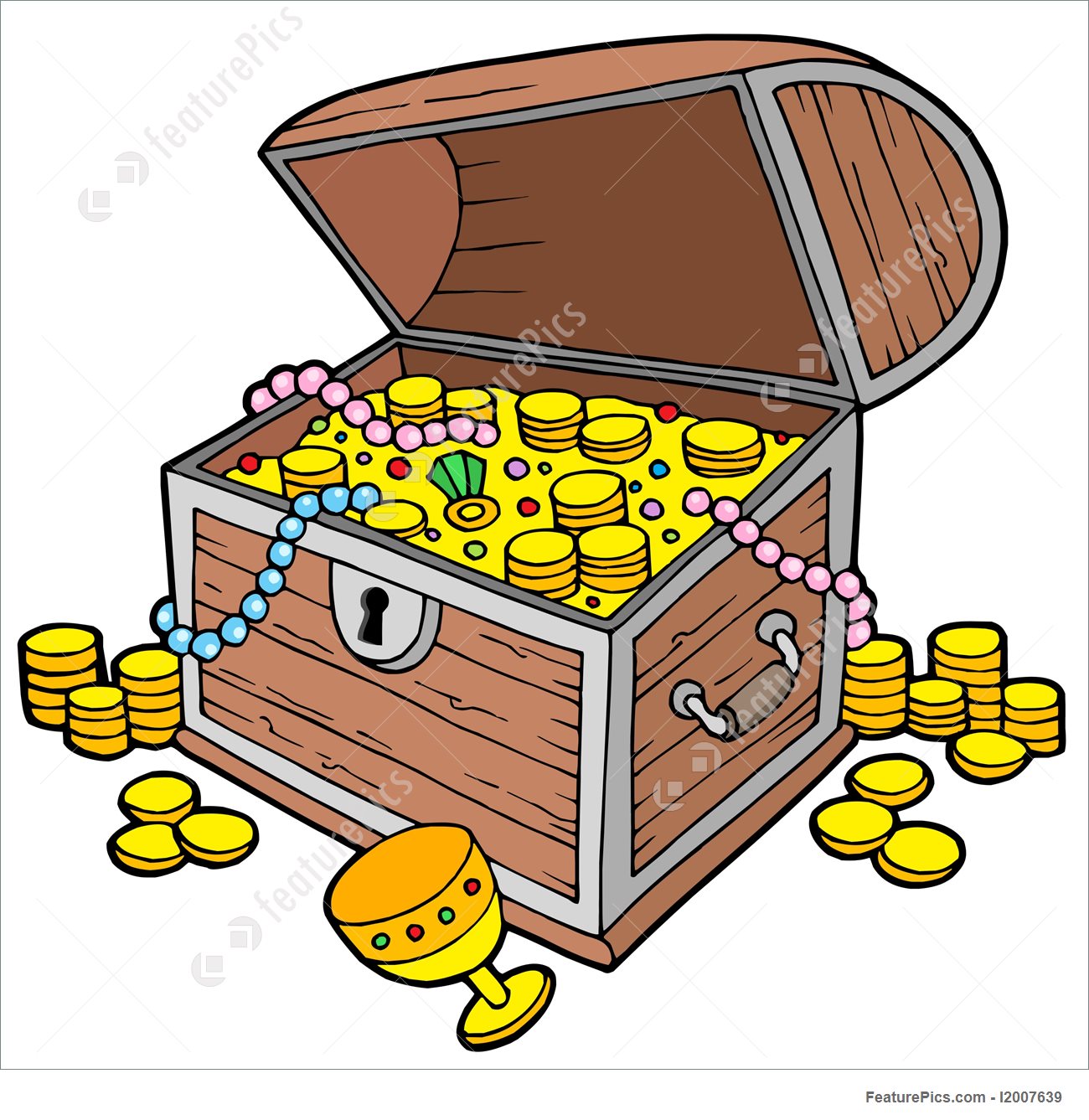 Treasure Chest Vector at Vectorified.com | Collection of Treasure Chest ...