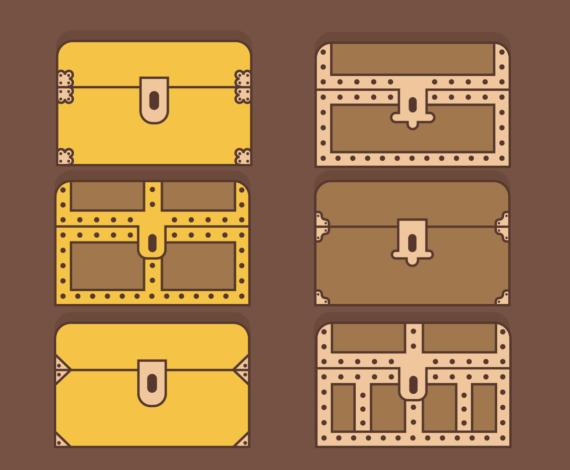 1136x936 Treasure Chest Vectors Vector Art Graphics