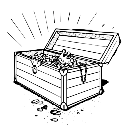 510x518 Treasure Chest Clip Art Free Vector Freevectors