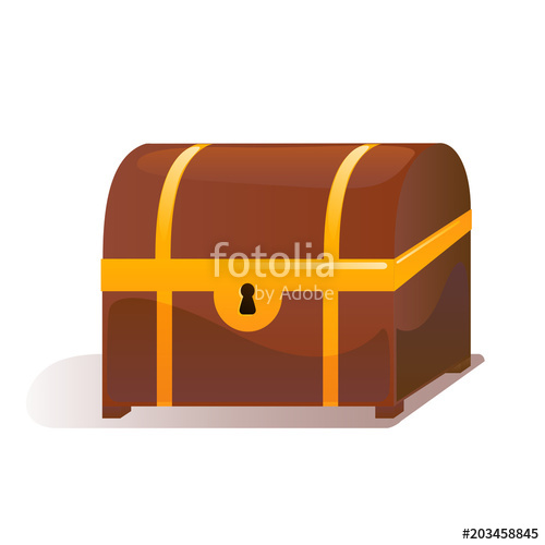 500x500 Treasure Chest Vector Illustration Stock Image And Royalty Free