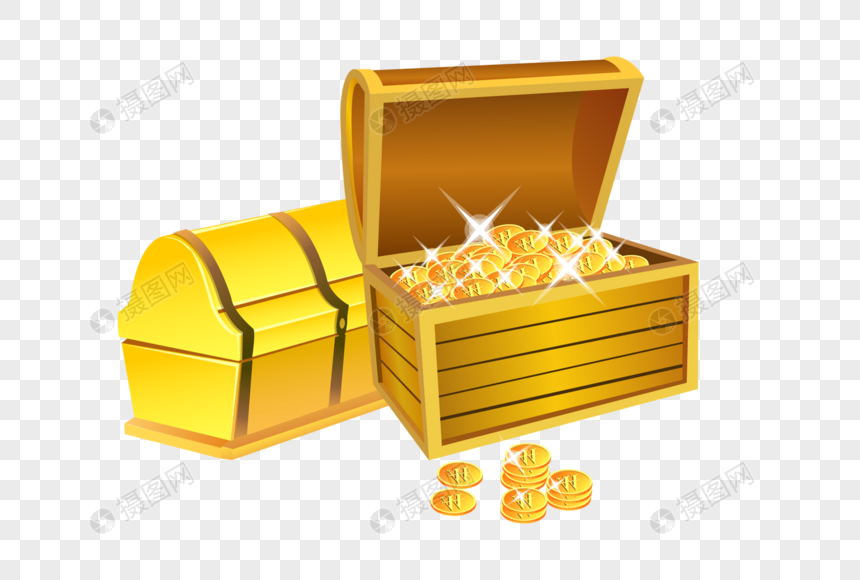 860x580 Cartoon Treasure Box Vector Material Png Image Picture Free