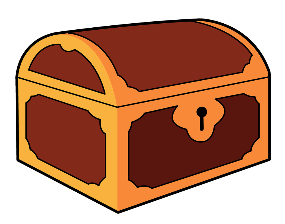 1000x786 Clipart Of Treasure Chest