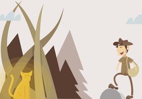 286x200 Treasure Hunt Free Vector Art