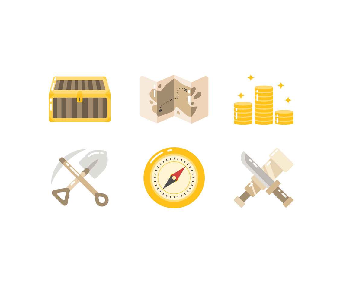 1136x936 Free Awesome Treasure Hunt Vectors Vector Art Graphics
