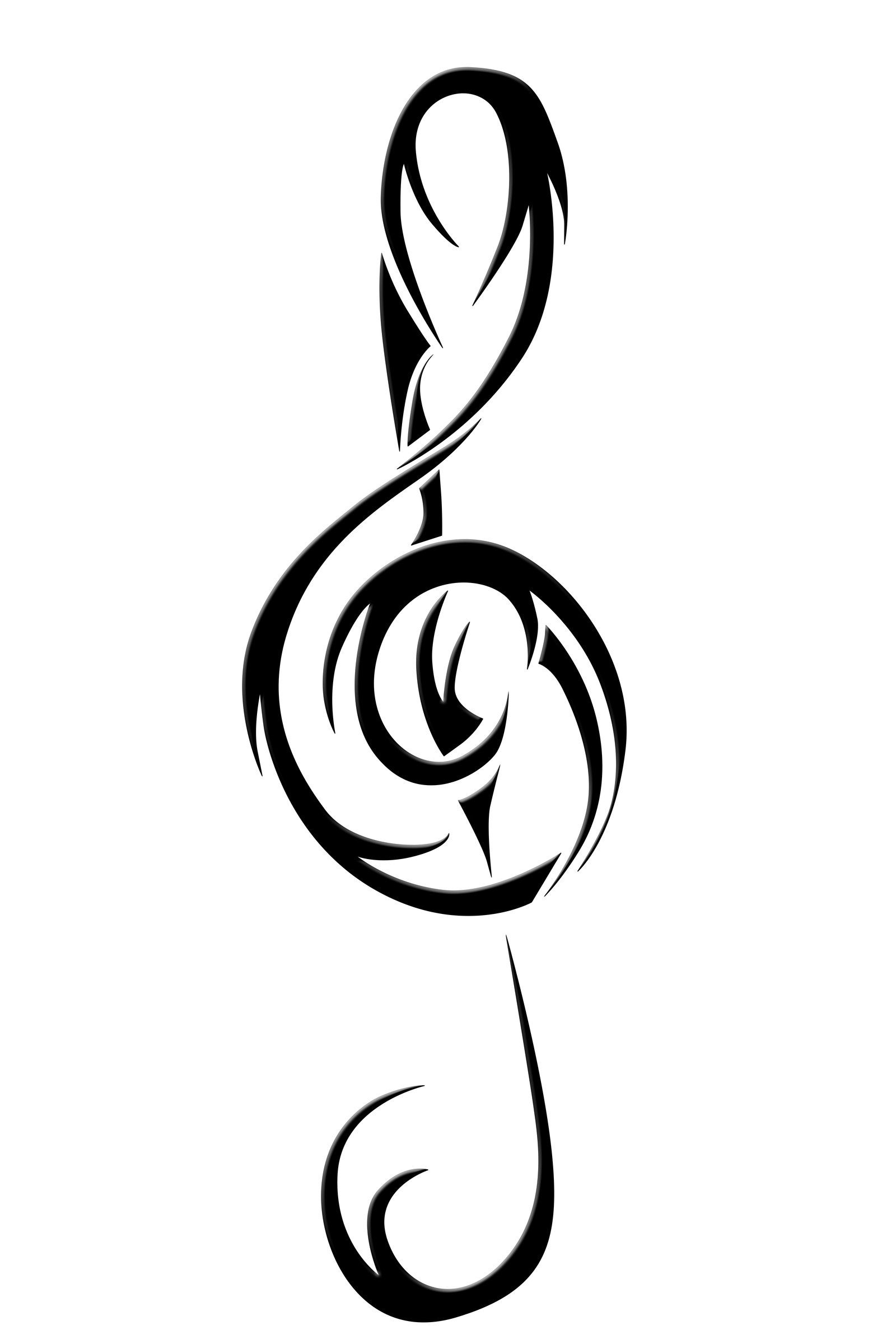 Treble Clef Vector Ai
