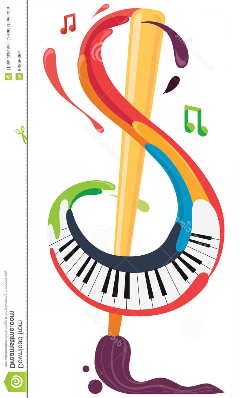 Treble Clef Vector Ai at Vectorified.com | Collection of Treble Clef ...