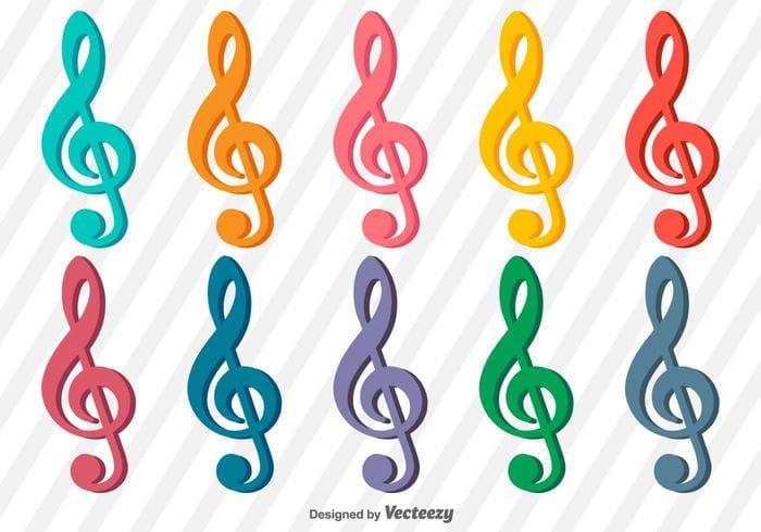 700x490 Collection Of Vector Treble Clef Icons Free Graphics