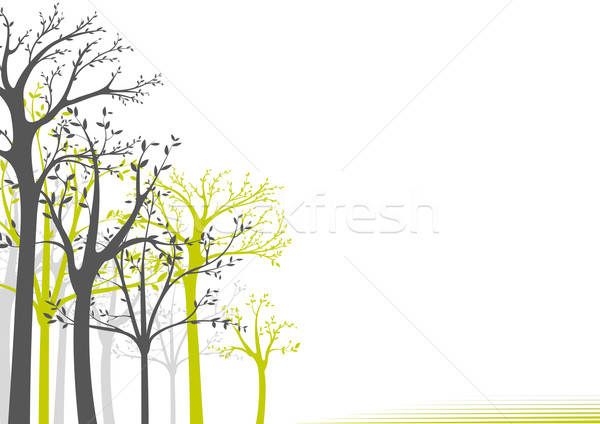 Tree Background Vector