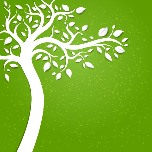 500x500 Eco Natural Style Tree Backgrounds Vector Free Download