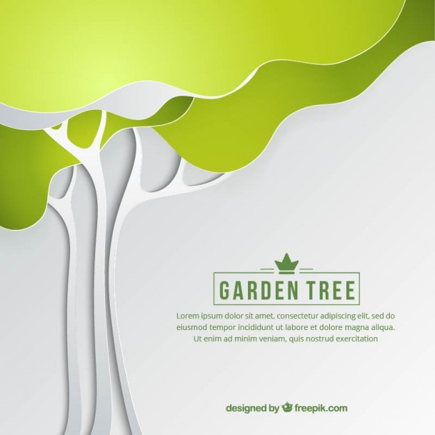 626x626 Garden Tree Background Vector Premium Download