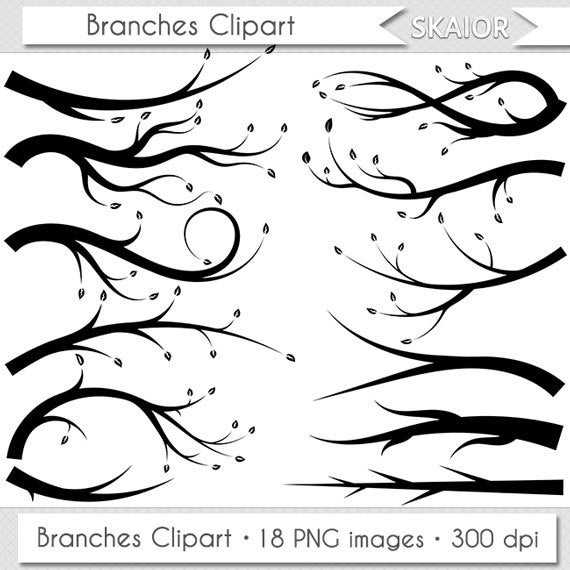 Branches Clipart Vector Branches Clip Art Tree Branch Etsy 570x570 Branches Clipart Vector Branches Clip Art Tree Branch Etsy