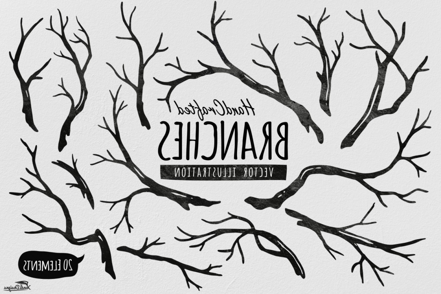 Hand Crafted Tree Branches Vector Soidergi 1440x960 Hand Crafted Tree Branches Vector Soidergi
