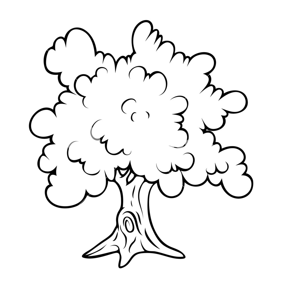 Tree Drawing Vector at Vectorified.com | Collection of Tree Drawing ...