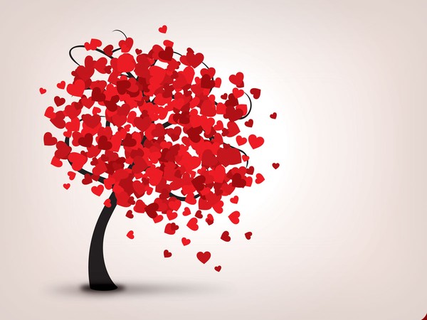 600x450 Lovely Tree Vector Graphic